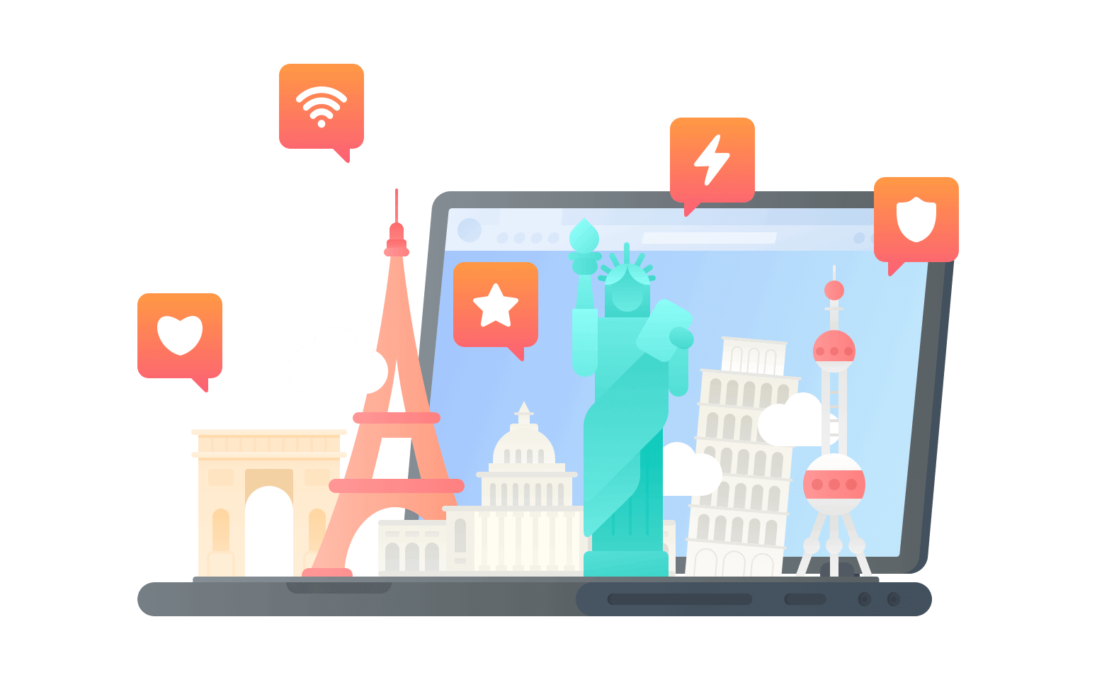 在智利连接到中国的加速器 - 华人VPN